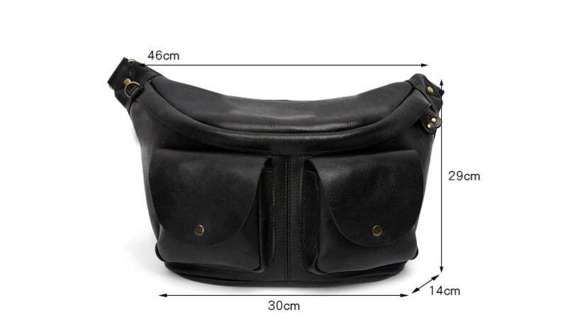 Vintage Genuine Leather Fanny Pack