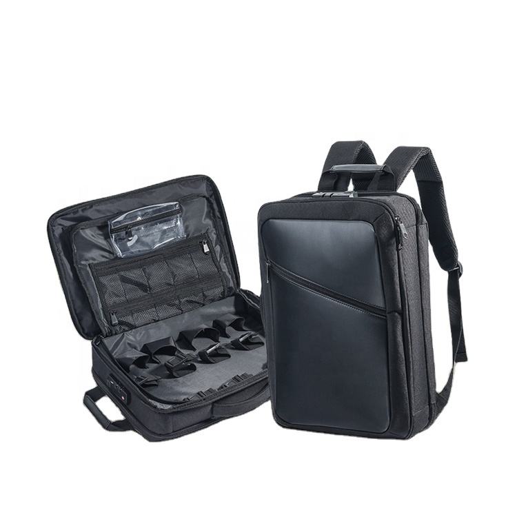 Professional Multi-Compartment Cosmetic Bag Backpack